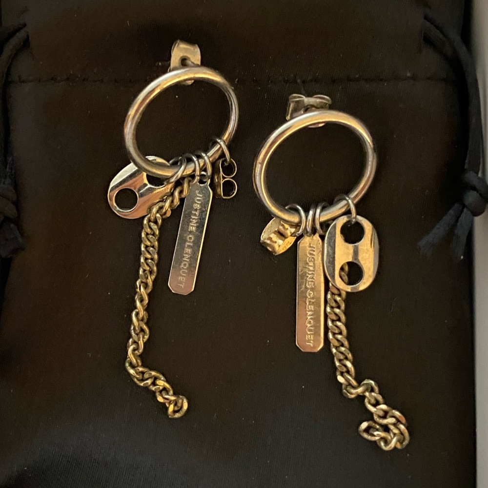 Justine clenquet earrings
